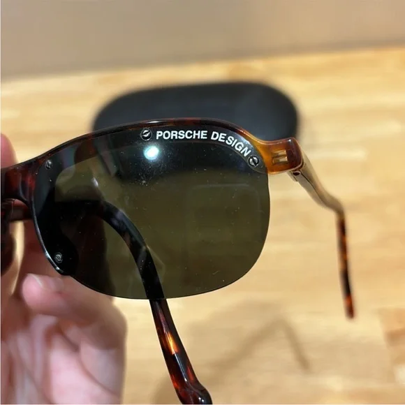 Porsche Design Tortoise Frame Sunglasses - Picture 7 of 7